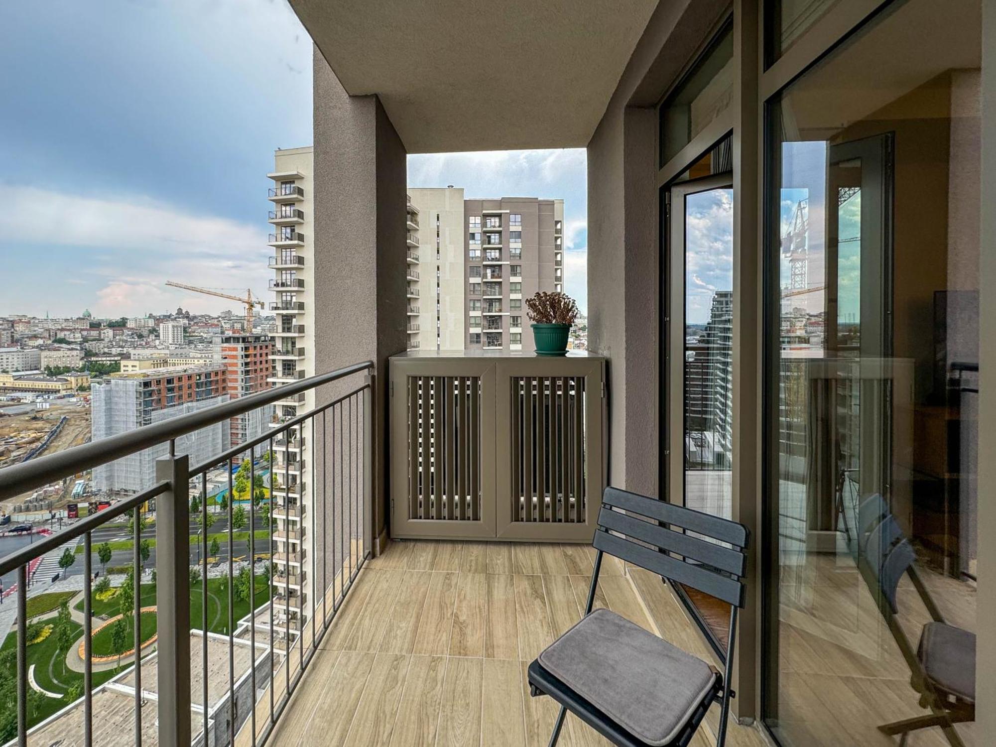 Апартаменты Belgrade Waterfront Haven Экстерьер фото